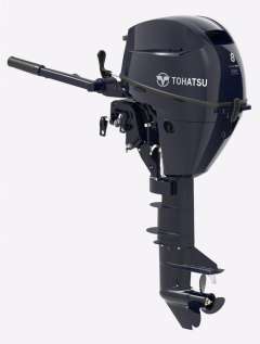 Tohatsu 8 pk kortstaart met INJECTIE Buitenboordmotor