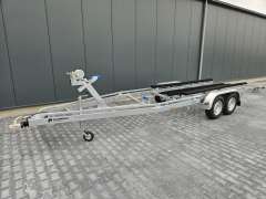 F 2700 kg. Balken trailer met Wegklapbar Twee-asser
