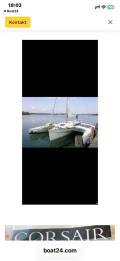 Corsair trailerbarer Trimaran, 2,5m Trailer- und