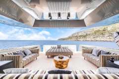 ARCADIA 85 - Aft Cockpit