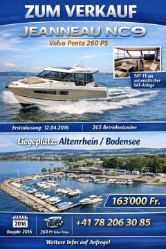 Jeanneau Jeannau NC92016 Sportboot