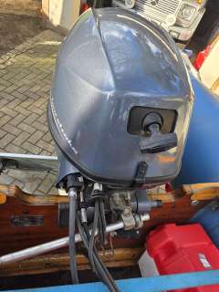 Yamaha F25G auf DSB Hypalon Zephyr 404