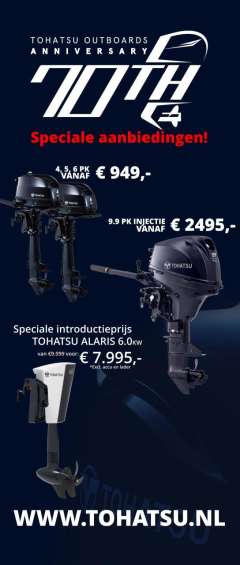 Tohatsu 9.9 pk injectie Külső motor