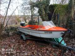 Angelboot 15 PS Außenborder