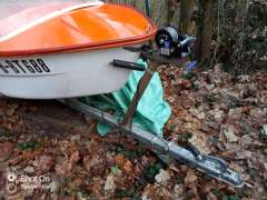 Angelboot 15 PS Außenborder