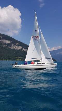 Frauscher H-Boot Sailing yacht
