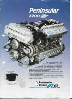 1992 General Motors Peninsular 6200 V8 6.2 turbodiesel, EUR 10 000,-