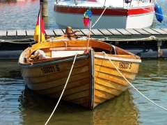 Kungsviken klassische Snipa Sportboot