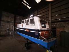 De Groot Stahlkajütboot 10m