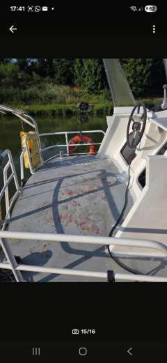 Stahlschiff 9,70 m Baujahr 1978 für Bast