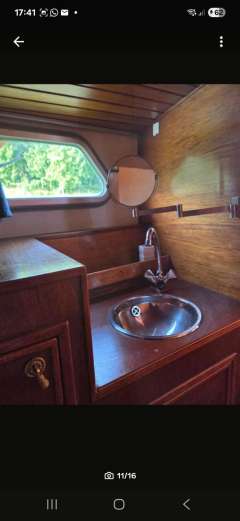 Stahlschiff 9,70 m Baujahr 1978 für Bast