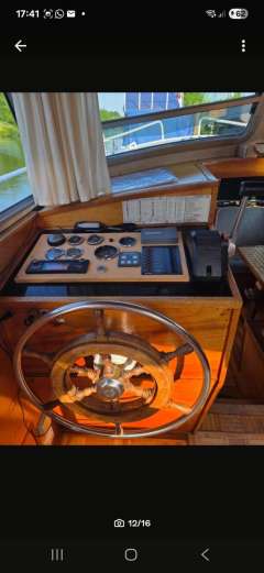 Stahlschiff 9,70 m Baujahr 1978 für Bast