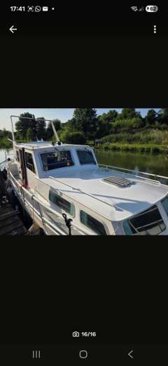 Stahlschiff 9,70 m Baujahr 1978 für Bast