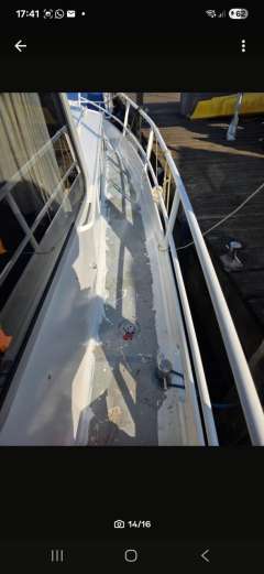 Stahlschiff 9,70 m Baujahr 1978 für Bast