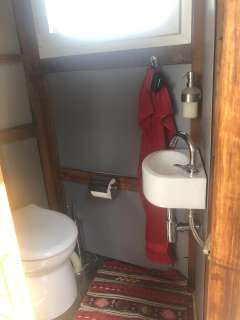 Früheres Rettungsboot Eigenbau