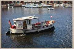 Früheres Rettungsboot Eigenbau