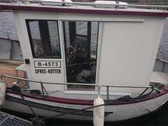 Früheres Rettungsboot Eigenbau