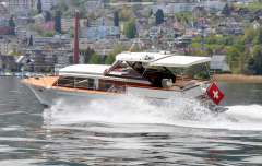Swiss Craft Sedan Express Cruiser 9.60m Motorboot-Klassiker