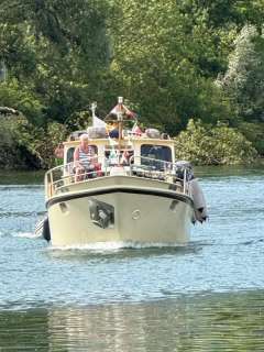 Altena Stahlschiff Yacht à moteur