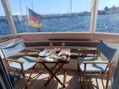 Jeanneau Prestige 36 Fly mit Welle/Bug- u. Heckst