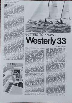 Westerly 33