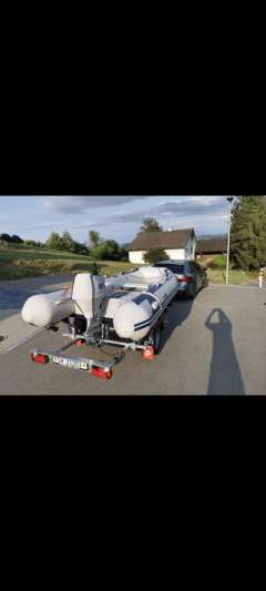 Honda Honwave Hoonwawe + Honda 20PS Gommone pieghevole