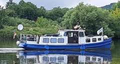 Hausboot, ehm. Hafenbarkasse