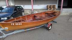 Holzboot Romantic Ruderboot