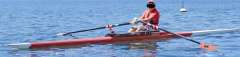 Rennruderboot St&auml;mpfli X1 80 Bateau à rame