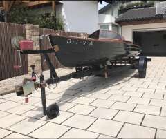 Eigenbau Elektro Holzboot