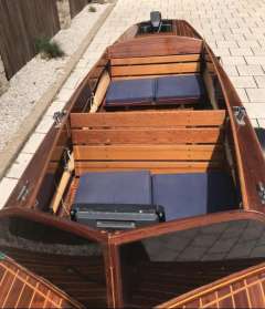 Eigenbau Elektro Holzboot