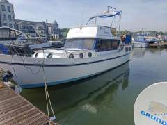 Gruno Motoryacht Stahlboot Verdränger