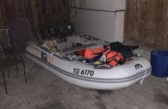 Aquamarina mit Yamaha 6PS Gommone pieghevole