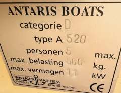 Antaris 520 met trailer