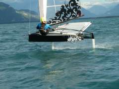 Moth a foil Barca a deriva