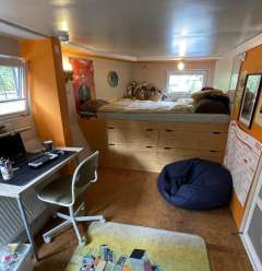 Hausboot Wohnschiff XXL 2 Stock 19,96 x