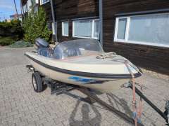 Boot met trailer Open boot