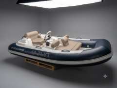 Williams 285 Turbojet Kovapohjainen kumivene