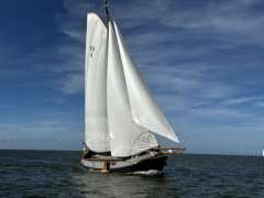 Lemsteraak Witte Eend - Roefuitvoering Hoek Design Plattbodenschiff