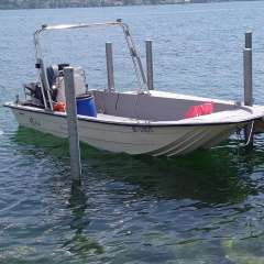 Lehmar Swisscat 18 Fischerboot