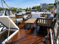 Gruno Motoryacht Stahlboot Verdränger Fly