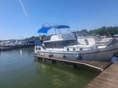 Gruno Motoryacht Stahlboot Verdränger Fly