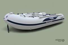 NorisBoat Maritim Schlauchboot 270 mit Luftboden Faltbares Schlauchboot