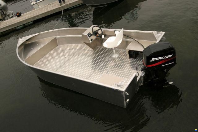 Aluminiumboot Fischerboot