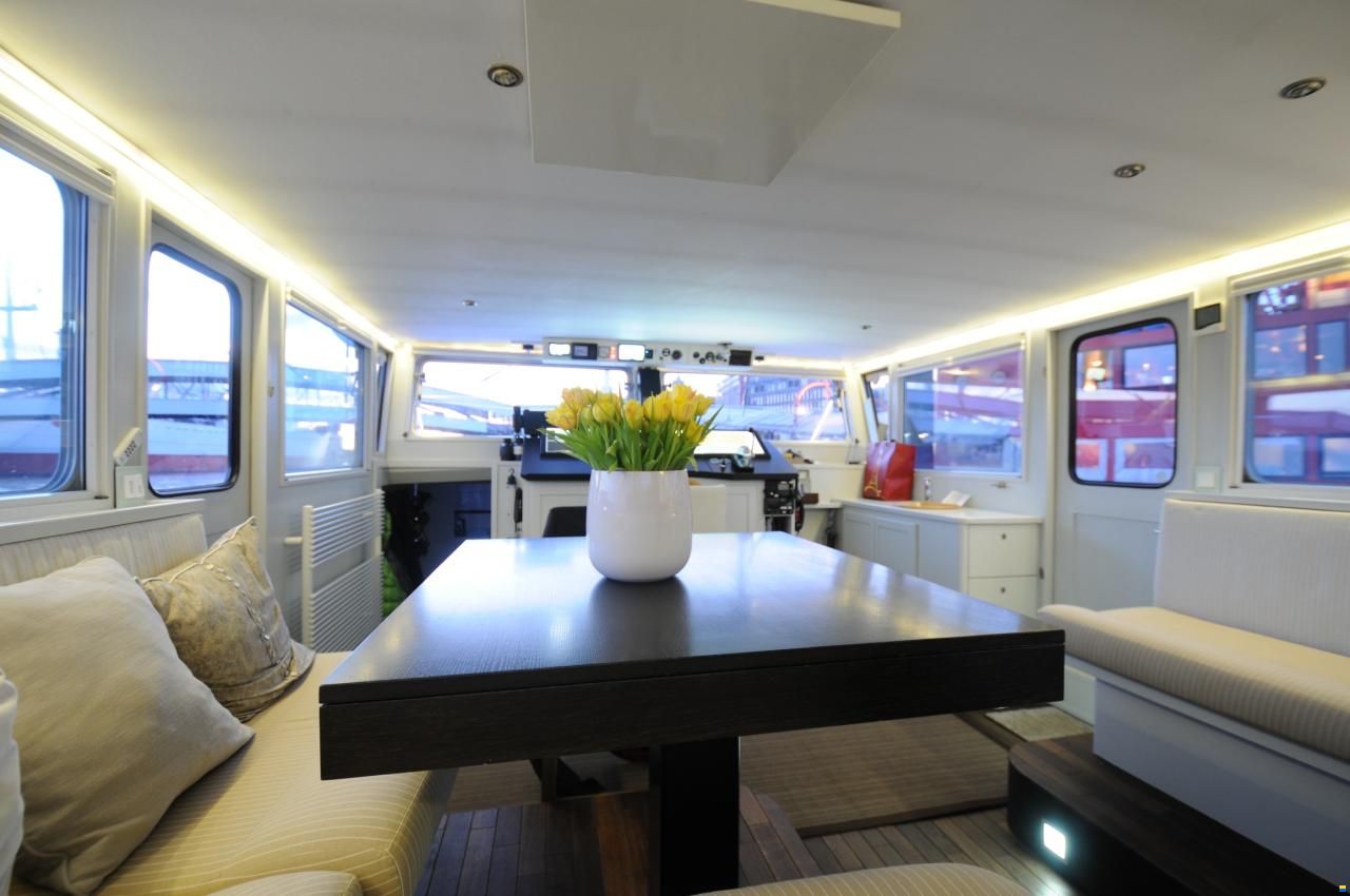 Komfortables Wohnschiff