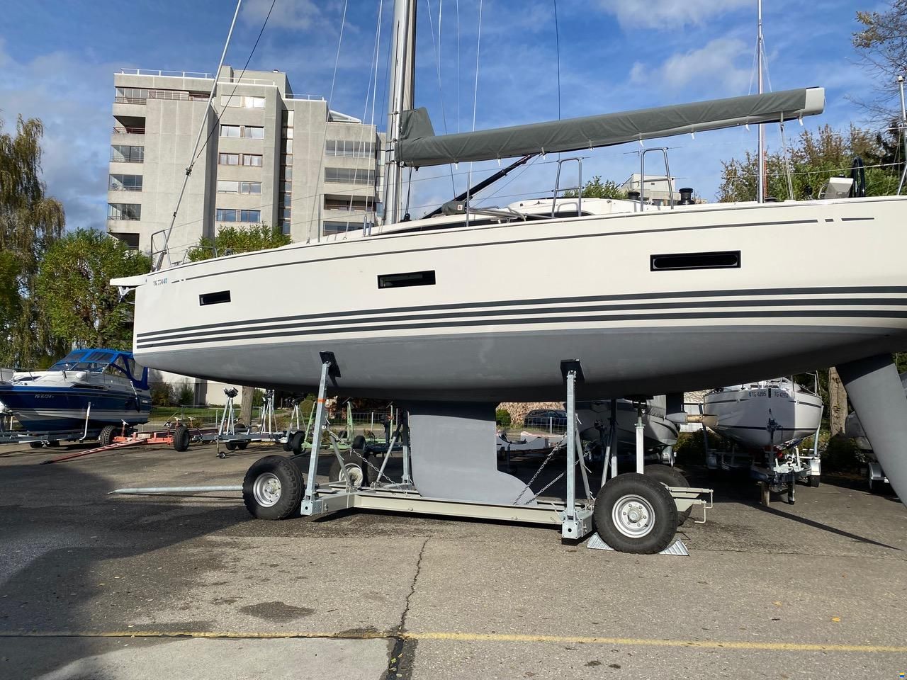 WEBER Segelboot Typ &Ouml;10S, 11 to, 2Meter TG