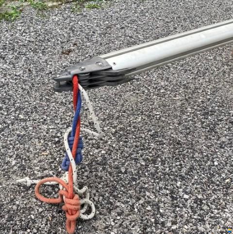 Rigg, Grossbaum, Vorstag