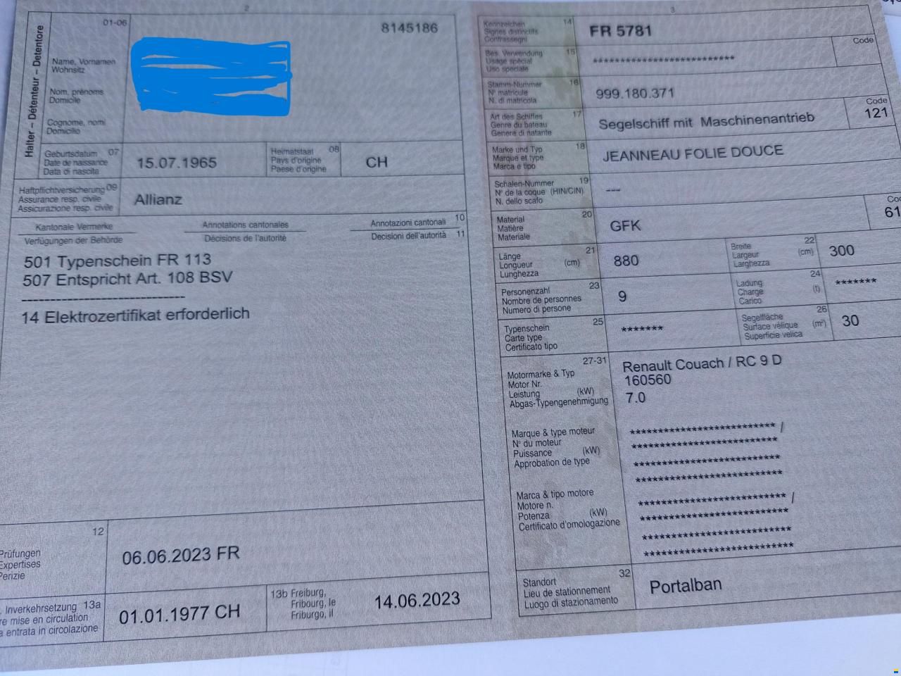 Jeanneau Folie Douce