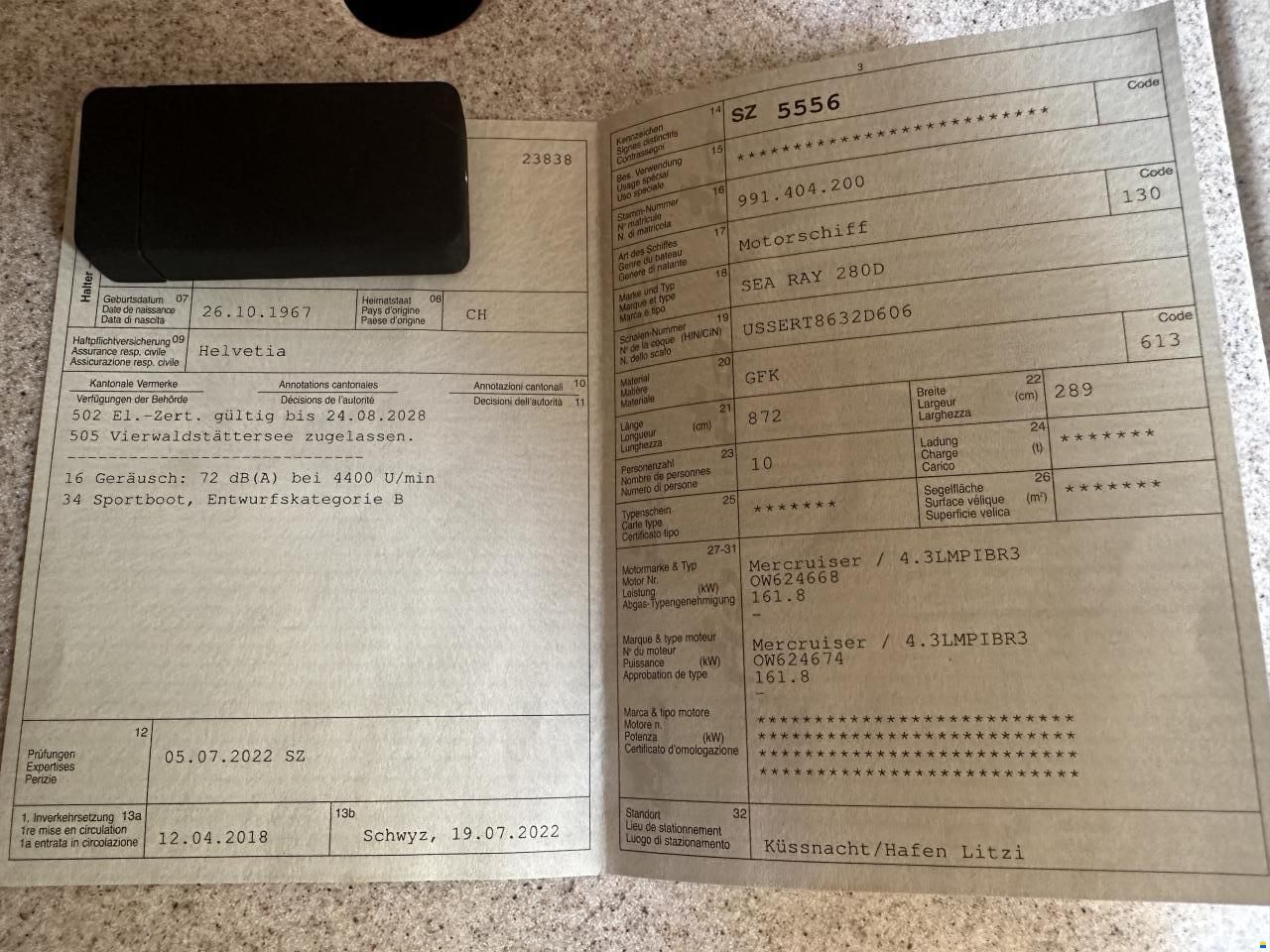 Sea Ray 315 Sundancer