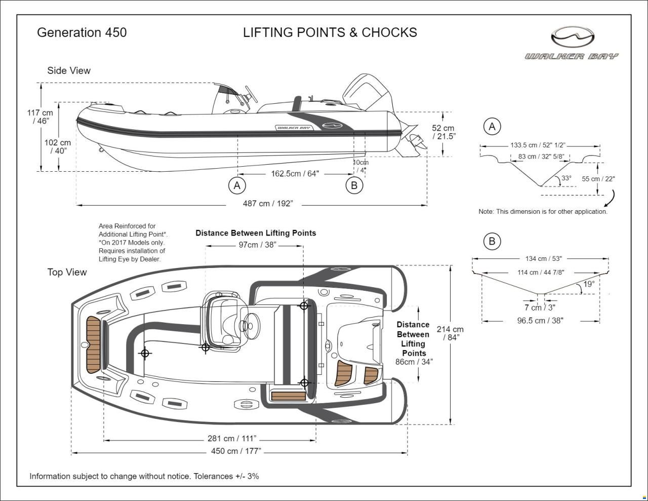 Walker Bay Tender Generation 450 DLX
